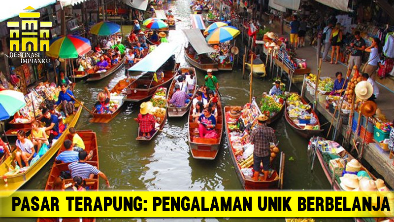 Pasar Terapung Pengalaman Unik Berbelanja