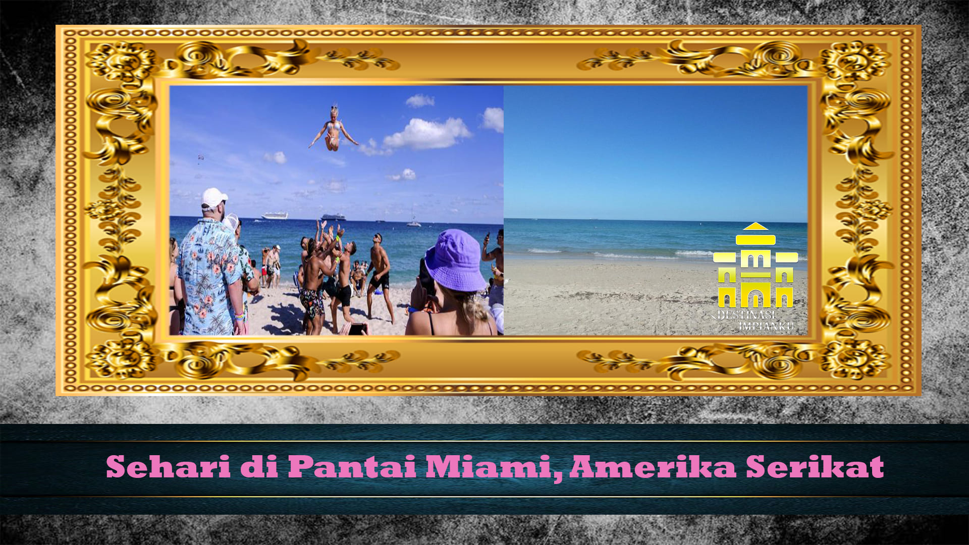 Sehari di Pantai Miami